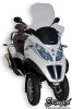 Szyba ERMAX SCOOTER HIGH z osłonami na ręce 70 cm Piaggio MP3 2011 - 2018